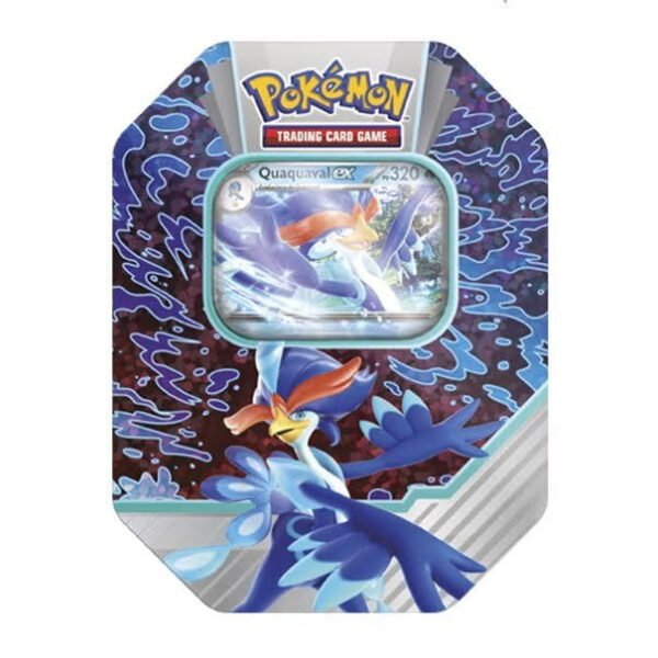Lata Quaquaval EX - Inglés - Cartas Pokemon Originales Tcg