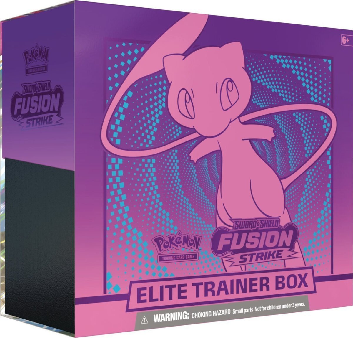 Sword-Shield-Fusion-Strike_Elite-Trainer-Box_Mew_EN-1255x1200-bd93c0f.jpg.pagespeed.ce_.HosHkpctCR.jpg Elite Trainer Box - FUSION STRIKE - Inglés - Cartas Pokemon Originales Tcg - Imagen 1