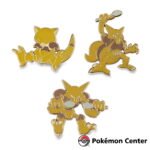 Pin - Abra, Kadabra & Alakazam - Pokemon Center - Cartas Pokemon Originales Tcg