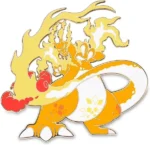 Pin XL - Charizard Gigant Max - Pokemon Center - Pin Pokemon Originales Tcg