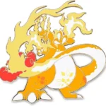 Pin XL  - Charizard Gigant Max - Pokemon Center - Pin Pokemon Originales Tcg