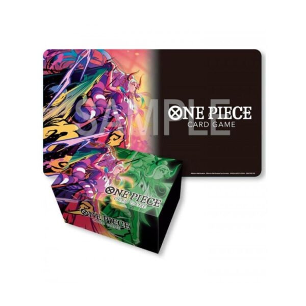 ONE PIECE Playmat and Storage Box Set YAMATO - Inglés - Cartas ONE PIECE Originales Tcg JCC