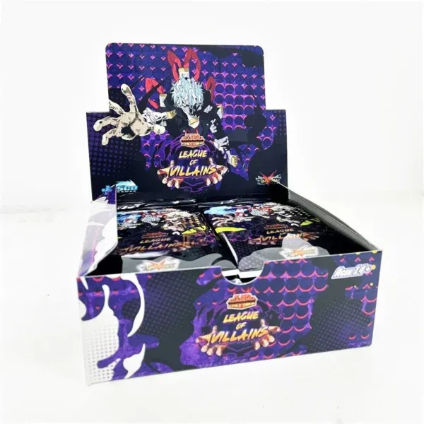 1 Caja sellada - My Hero Academy - League of Villains - Serie 4 - Inglés - Cartas My Hero Academia Originales Tcg JCC