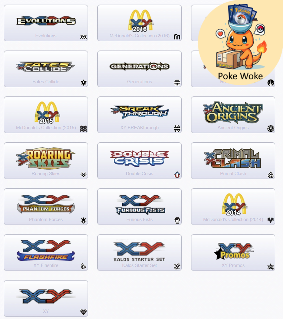 Las Colecciones Pokémon: Un Mundo de Cartas por Descubrir 1 XY SERIES Pokewoke