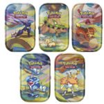 1 Mini Tin - Vibrant Paldes - ESPAÑOL - Cartas Pokemon Originales Tcg