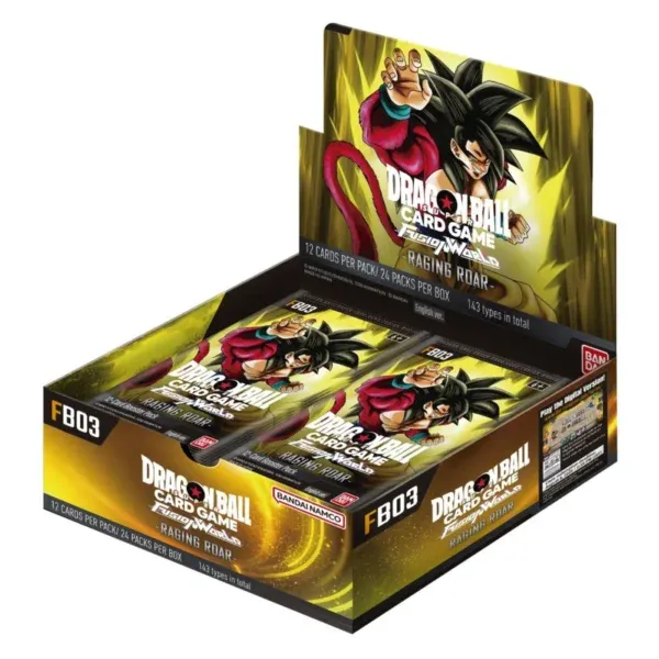 DB - FB03 - Booster Box sellada - Raging Roar - Inglés - Cartas Pokemon Originales Tcg
