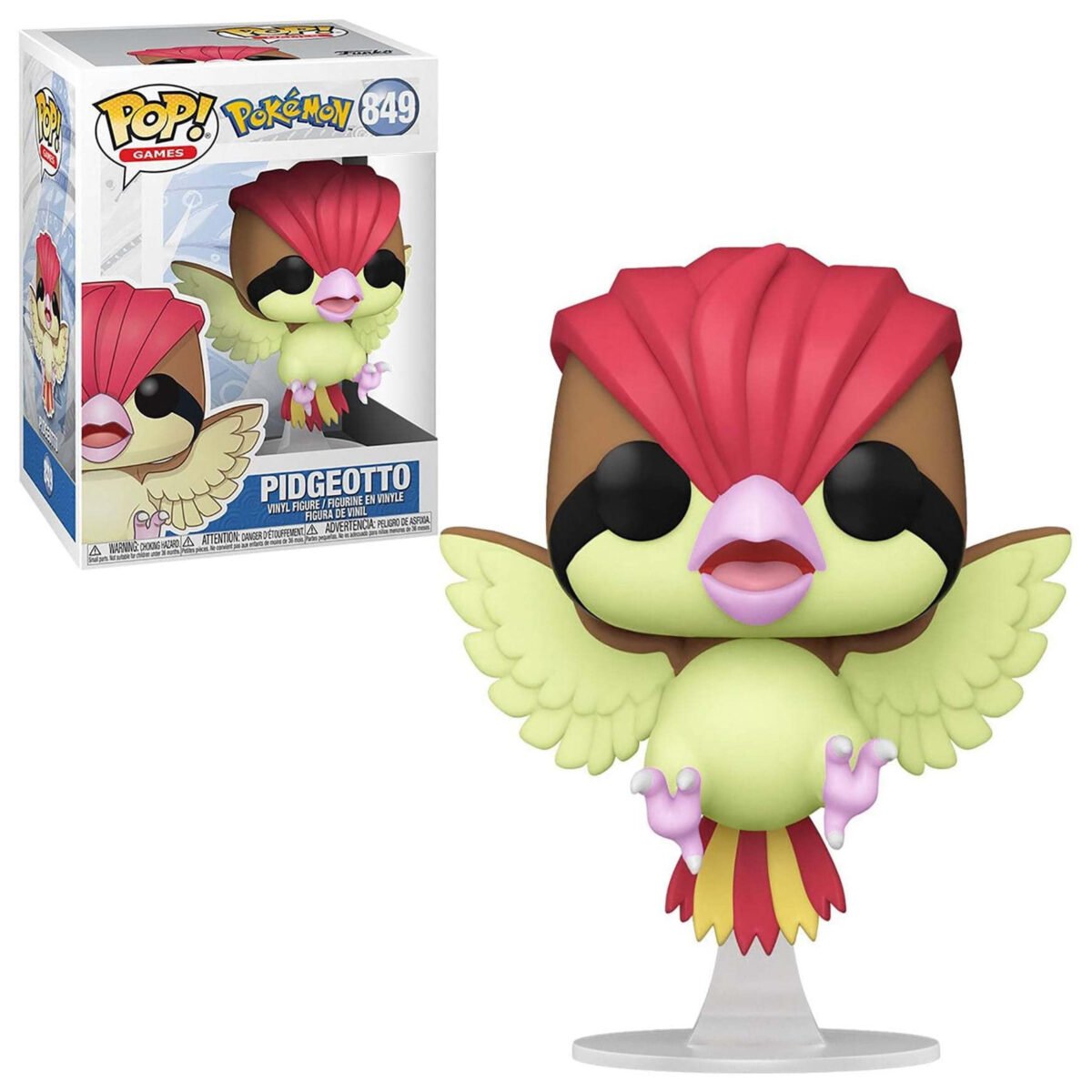 Funko Pop 849 - Pidgeotto- Pokemon - Original - Imagen 1