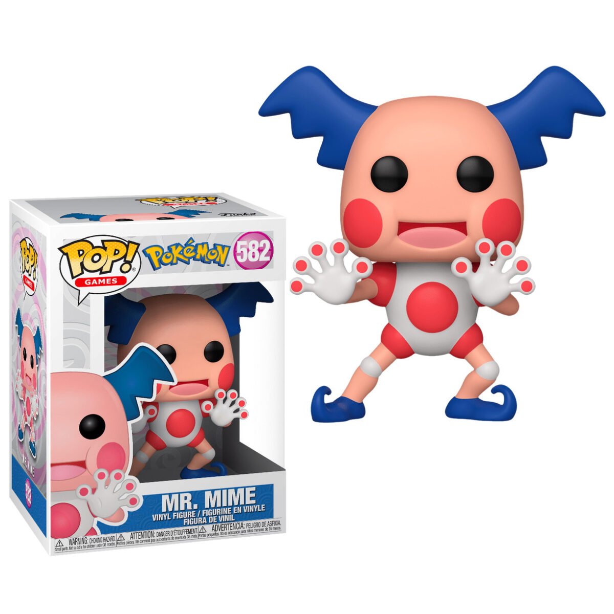 Funko Pop 582 - Mr Mime - Pokemon - Imagen 1