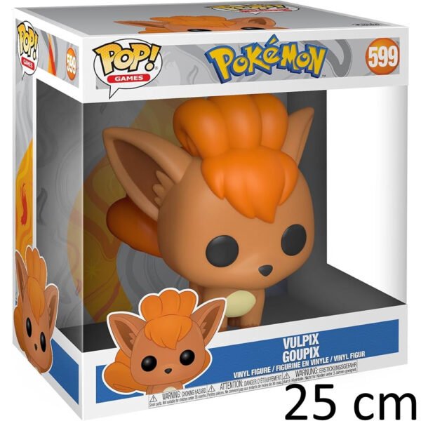 Funko Pop 599 - Vulpix XL 25 Centímetros - Pokemon