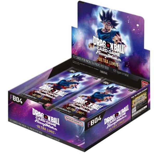 DB - FB04 - Booster Box sellada - ULTRA LIMIT - Inglés - Cartas Dragon Ball Originales Tcg Jcc