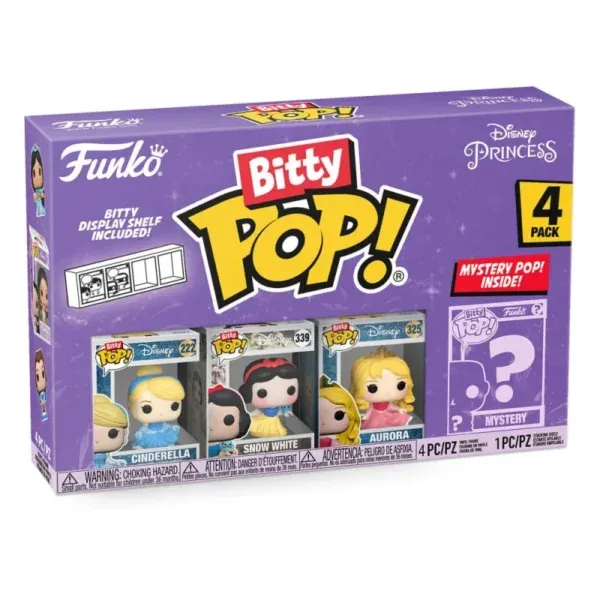 Funko Bitty POP Princesas - Cenicienta 4 figuras - Disney