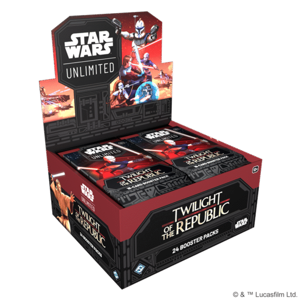 Star Wars Unlimited - Booster Box sellada - 03 Twilight of the Republic - RESERVA - Inglés - Cartas Originales Tcg