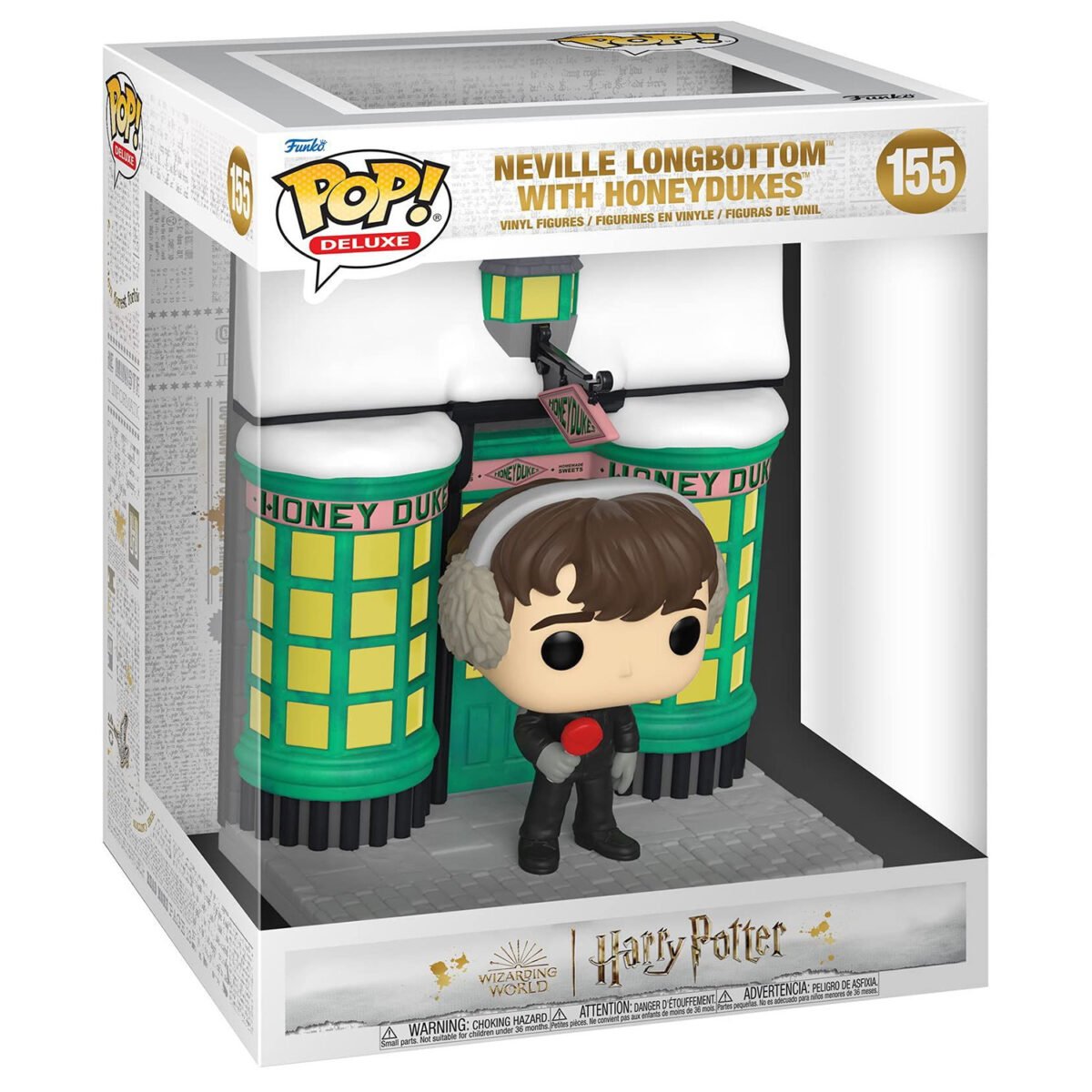 Funko Pop 155 - Deluxe HP Hogsmeade- Honeydukes with Neville - Harry Potter - Imagen 1
