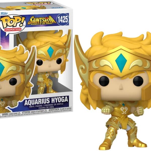 Funko Pop 1425 - Gold Aquarius Hyoga - Saint Seiya