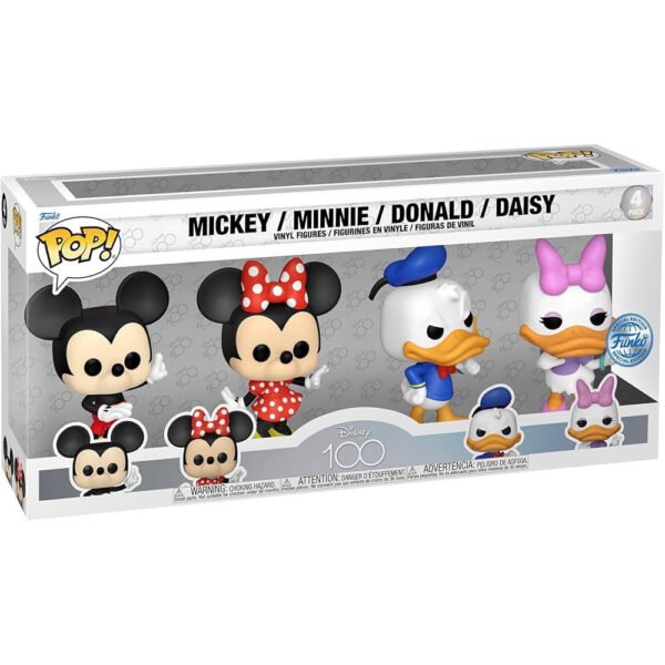 Funko POP - Disney 100 Aniversary - 4 Pack