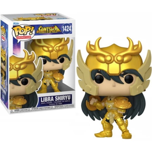 Funko Pop 1424 - Gold Libra Shiryu - Saint Seiya