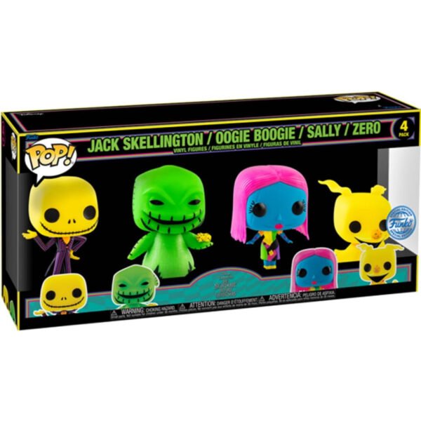 Funko POP - Pesadilla antes de navidad - 4 Pack