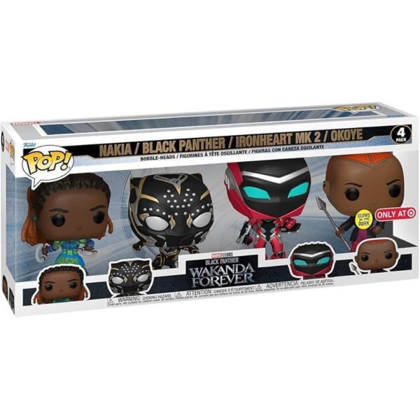 Funko POP - Wakanda Foreser - 4 Pack