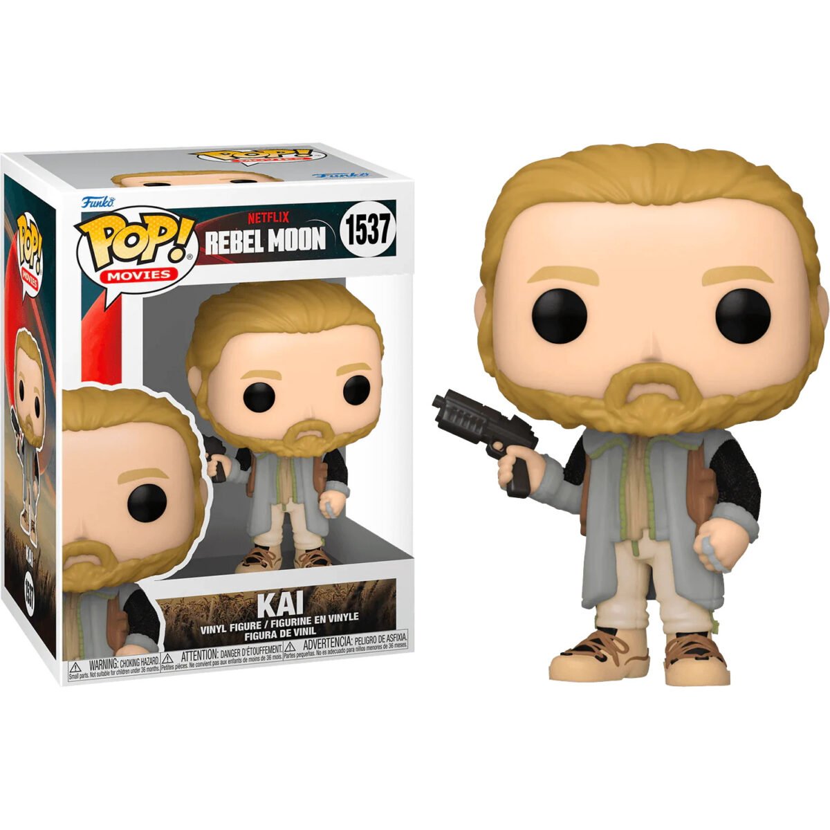 Funko Pop 1537 - Kai - Rebel Moon - Imagen 1