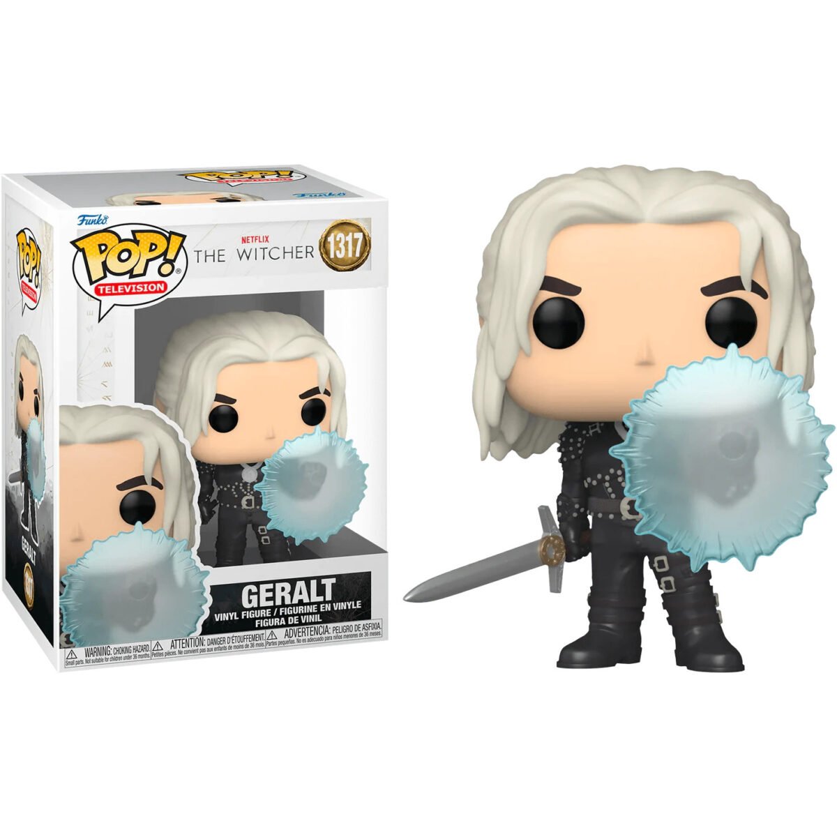 Funko Pop 1317- Geralt - The Witcher - Netflix - Imagen 1