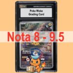 Carta Gradeada Pokemon - Poke Woke - Nota: 8 a 9.5 - Inglés / Japonés