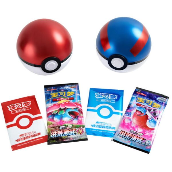 1 Pokeball 5.0 - Chino - Cartas Pokemon Original Sellado