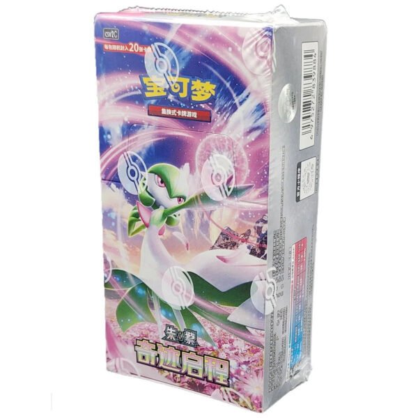 1 Booster Box - The Start of Miracle - Rosa - Chino - Cartas Pokemon Original Sellado