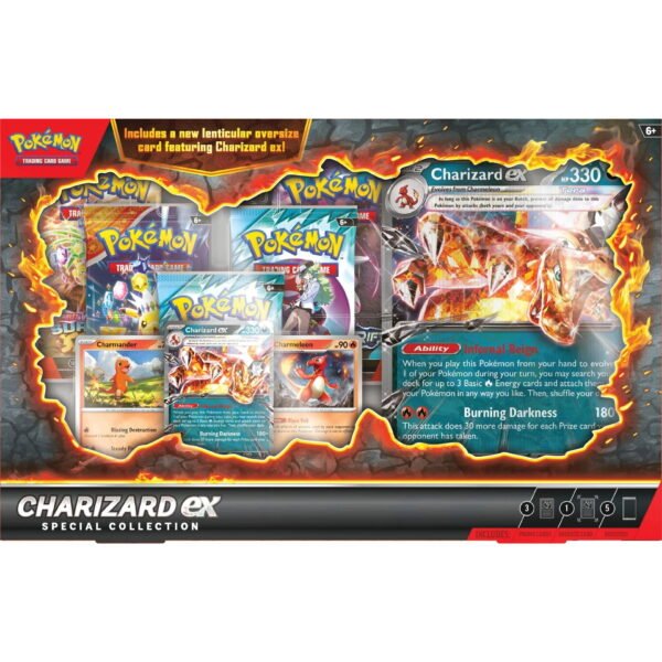 Caja Charizard 3D - Special Collection - ESPAÑOL