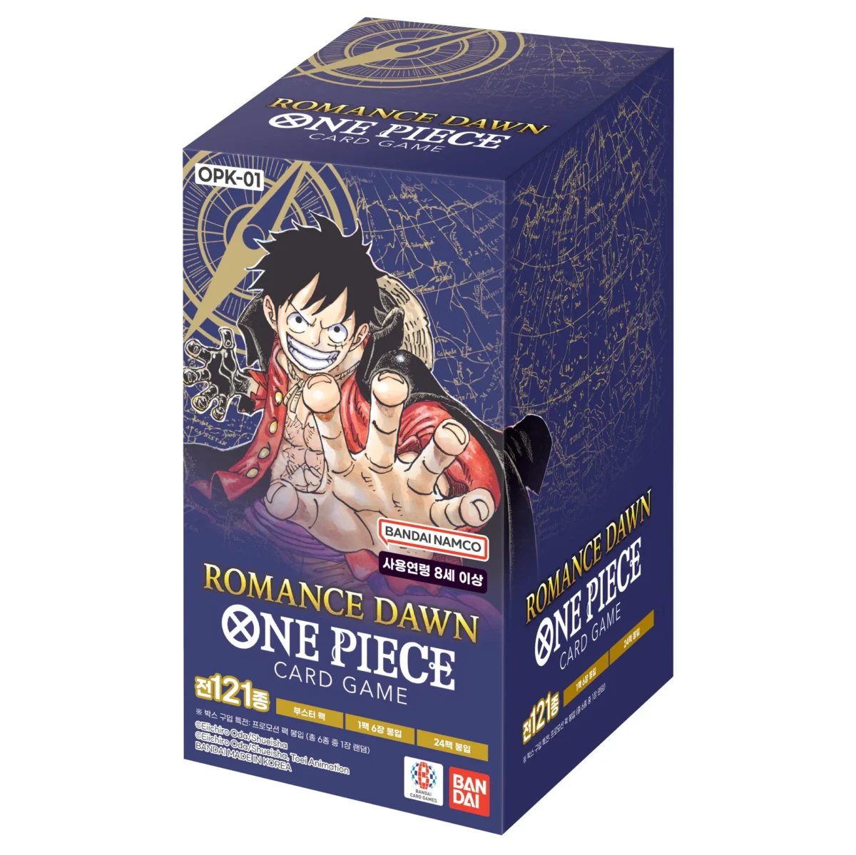 OPK01_COREANO_ONE_PIECE_OP01_ROMANCE_DAWN_KR_1 Booster Box Romance Dawn - OP01 - One Piece - Koreano - Imagen 1