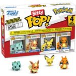 Bitty POP - Bulbasaur - 4 Pack mini Pokemon - Original Sellado