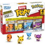 Bitty POP - Charmander - 4 Pack mini Pokemon - Original Sellado