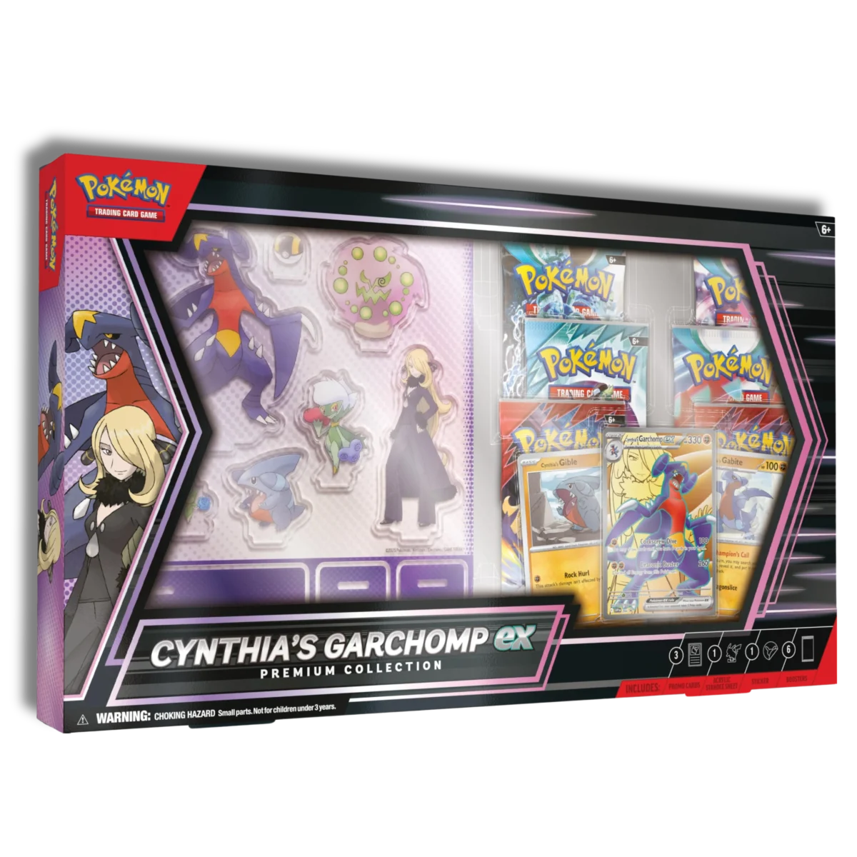 Caja Garchomp EX de Cintia Colección Premium - ESPAÑOL - Cartas Pokemon Originales Tcg - Imagen 1