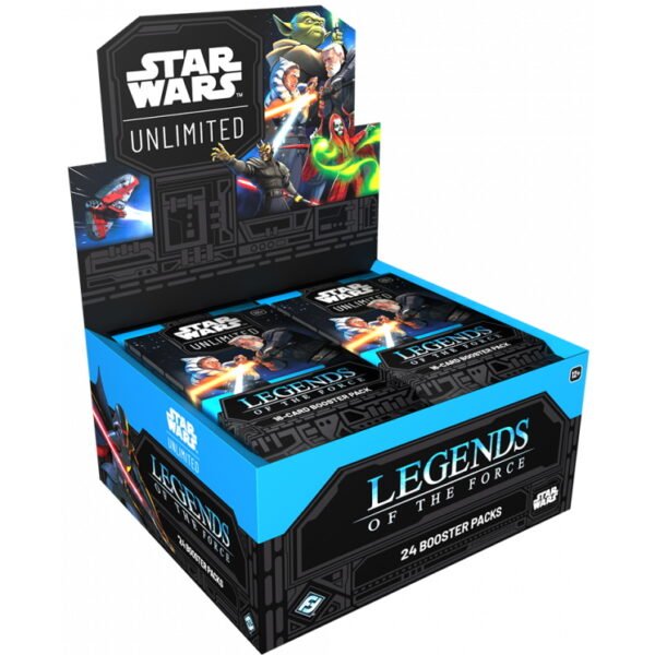 Star Wars Unlimited - Booster Box sellada - Legends of the Force - Inglés - Cartas Originales Tcg