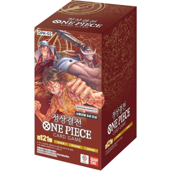 Booster Box - Paramount War - OP02 - One Piece - Koreano