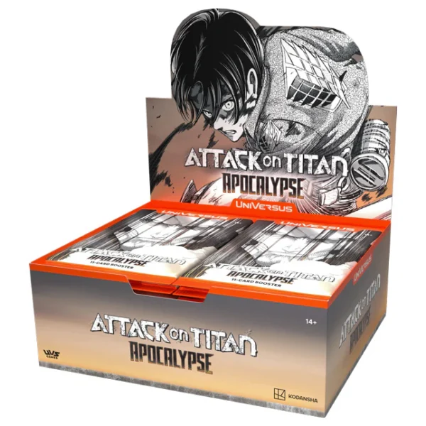 1 Caja sellada - Attack on Titan: Apocalypse - UniVersus -  Inglés