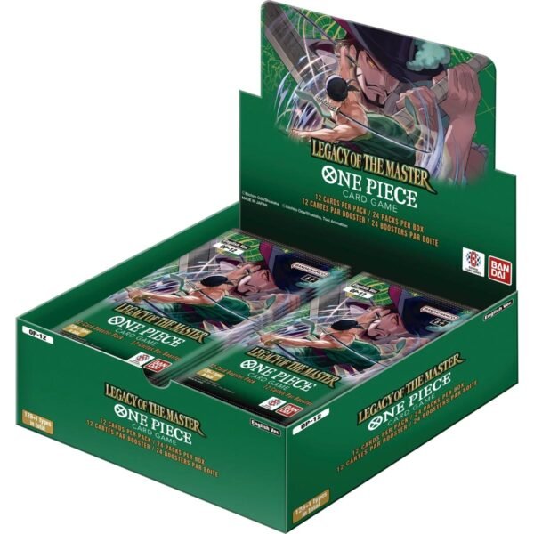 Caja Sellada - Legacy of the Master - OP 12 - ONE PIECE -  Inglés