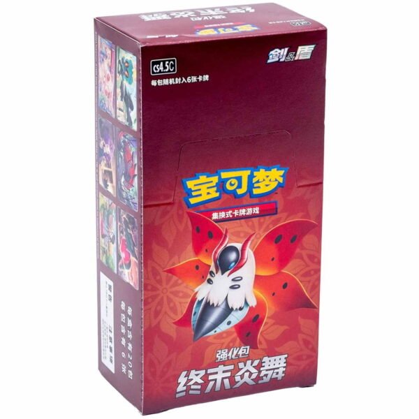 Booster Box Sellada - Final Flame Dance - Chino - Cartas Pokemon Original Sellado