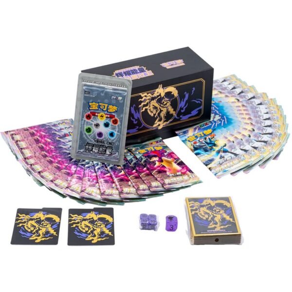 Radiant Energy Gift Box - Shadow Rider Calyrex - Morado - Chino - Cartas Pokemon Original Sellado