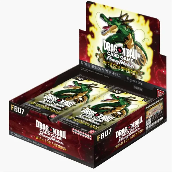 DB - Booster Box sellada - FB-07 - Wish for Shenron - Dragon Ball - Inglés - Cartas Originales Tcg