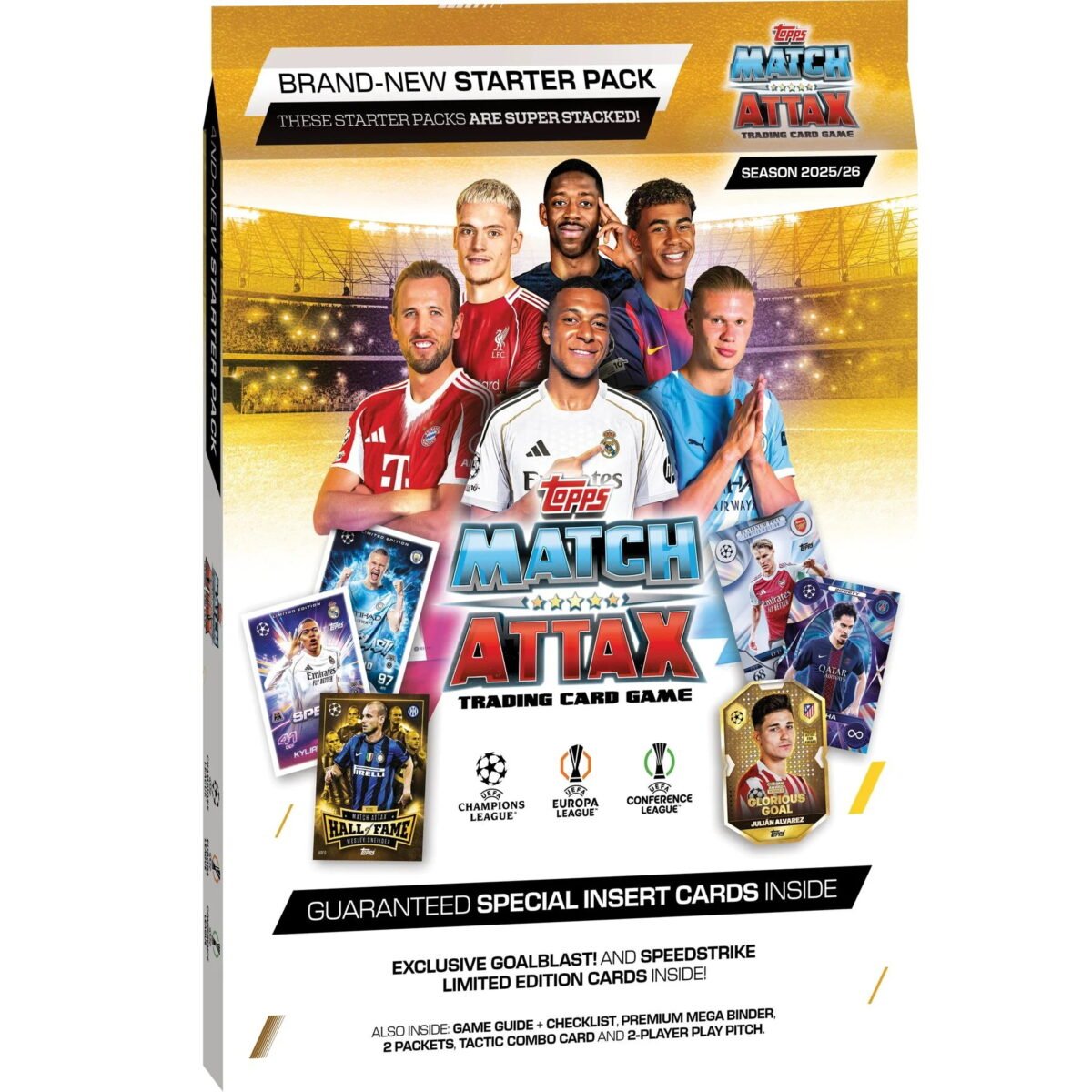 1 Álbum - UEFA Champions League Soccer Starter Pack - Topps Match Attax - 2025/26 - Imagen 1
