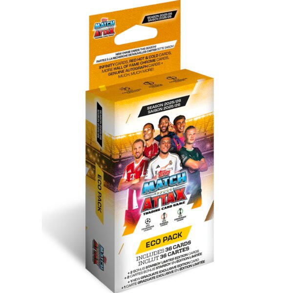 Eco Pack - UEFA Champions League Soccer Starter Pack - Topps Match Attax - 2025/26
