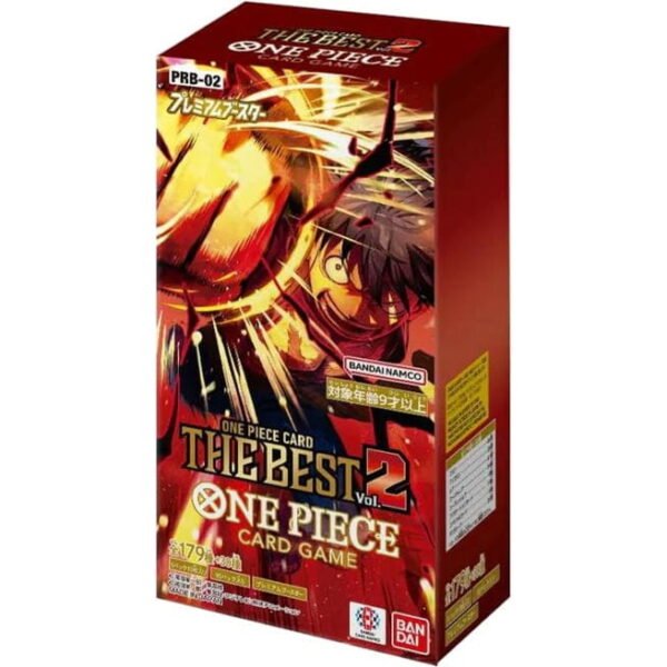 Booster Box - The Best 2 - PRB 02 - ONE PIECE - Japonés