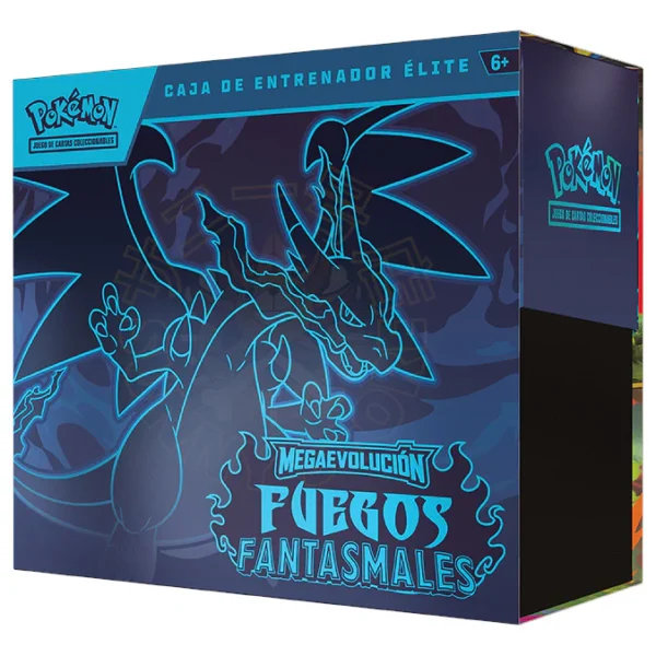 1 ETB Fuegos Fantasmales - ESPAÑOL - Cartas Pokemon Originales Tcg