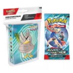 Mini Portafolio + Sobre Journey Together - Inglés - Cartas Pokemon Originales Tcg