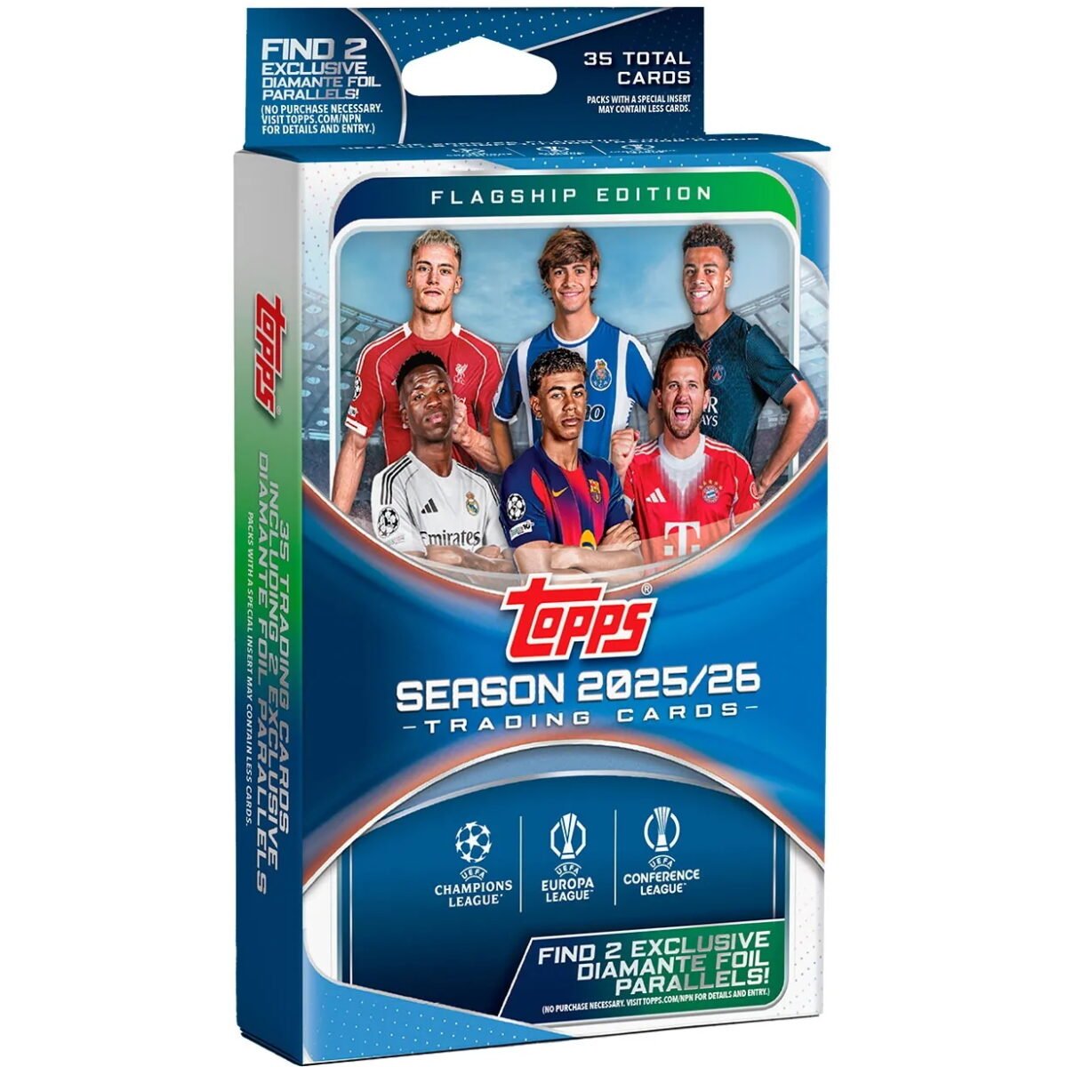 1 Blister Hanger Box - UCC Club Competitions - 2025/26 - Topps - Inglés - Imagen 1