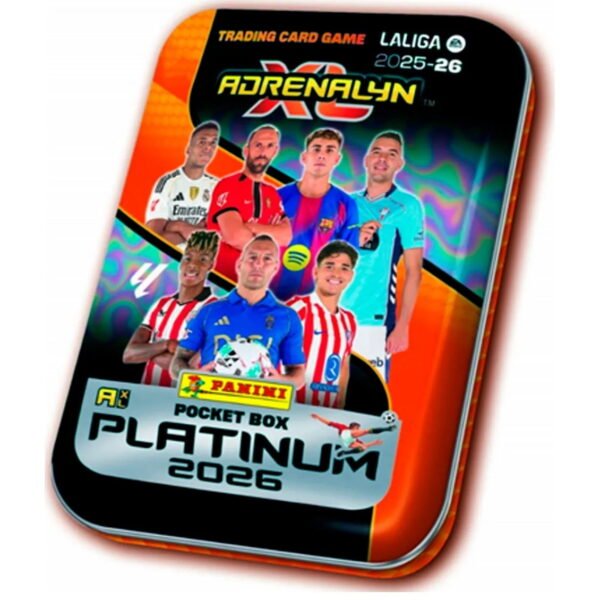 Mini tin - Pocket Box Platinum 2026 Adrenalyn - LaLiga - Panini - Español
