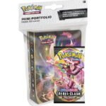 Mini Portafolio + Sobre Choque Rebelde - Español - Cartas Pokemon Originales Tcg