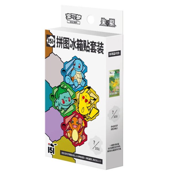 Caja - 151 Collect Puzzle Magnet - CHINO - Cartas Pokemon Tcg Original