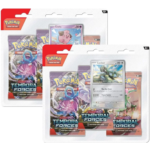 1 Blister 3 Sobres - Fuerzas Temporales - Español - Cartas Pokemon Tcg Original