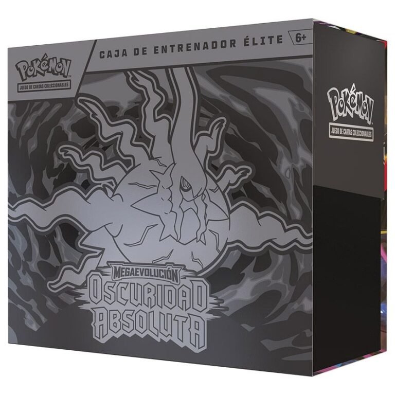 1 ETB - Oscuridad Absoluta - RESERVA - ESPAÑOL - Cartas Pokemon Originales Tcg